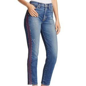 Hudson ~Custom Zoeey High-Rise Ankle Straight Jeans